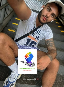 Plan cul en TN et Cho7 avec un Minet en Jordan - Plan Sneaker Gay Histoire gay